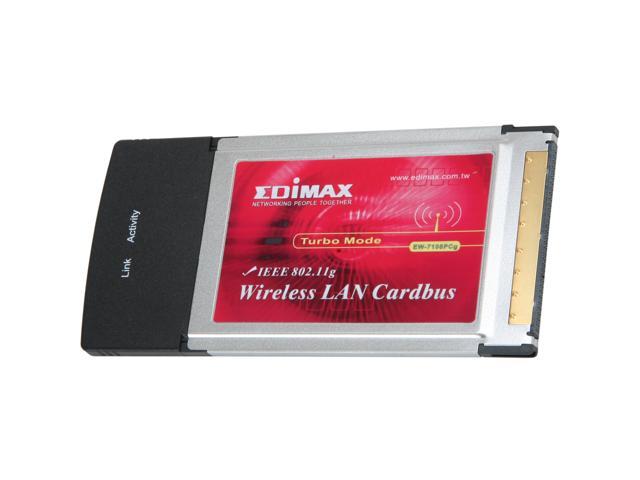 EDIMAX EW-7108PCg 802.11g/b Wireless LAN PC Card