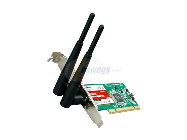 EDIMAX EW-7727In Wireless Adapter IEEE 802.11b/g/n 32bit PCI Up to 300Mbps Wireless Data Rates