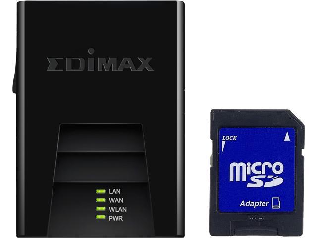 EDIMAX BR-6258n IEEE 802.11b/g/n Wireless Broadband Nano Router, Small Size Easy To Carry, With WAN & LAN Ports Supported It Also Works As Wireless Adapter To Turn Wired Network Device Into Wireless Connection