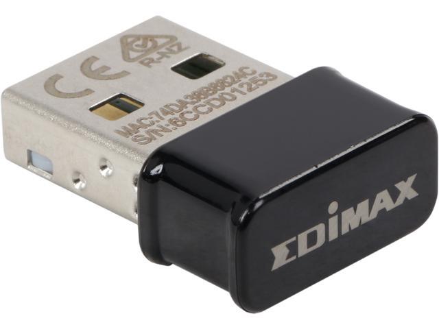 Photo 1 of Edimax AC1200 Dual-Band Nano Wi-Fi Adapter, Nano Size Lets You Plug it and Forget It