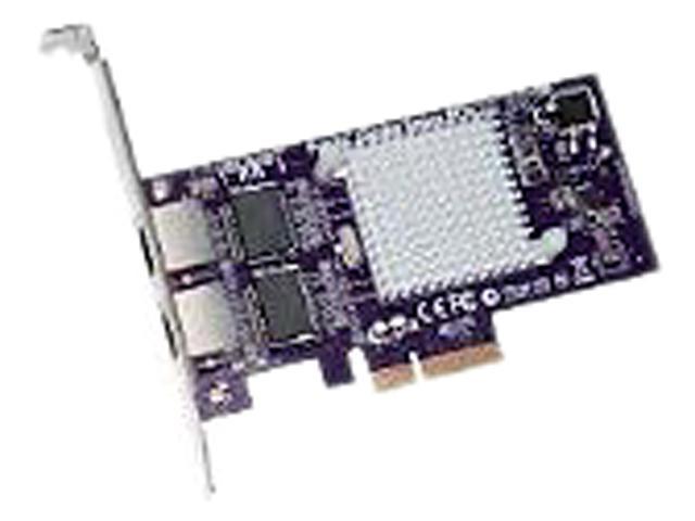 SoNNeT GE1000LA2XA-E Presto Gigabit Server PCIe Dual Port Adapter Card 10/100/1000Mbps PCI Express 1.1, x4 2 x RJ45 Network