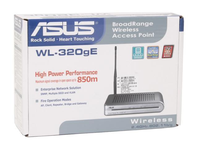 Настройка asus wl 320ge