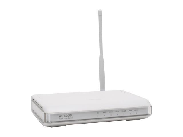 ASUS WL-520gU 802.11b/g Wireless Router with All-in-One Print 