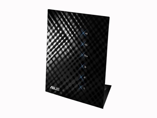 ASUS RT-N56U Wireless Router Dual Band N600 Multimedia Ultra Slim Gigabit 802.11a/b/g/n support USB Storage, Print and Media Server