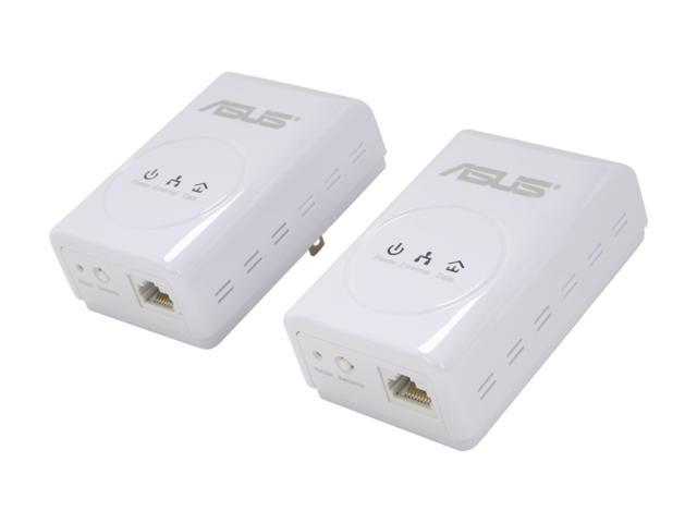 ASUS PL-X32M HomePlug AV Powerline Adapter Kit Up to 200Mbps