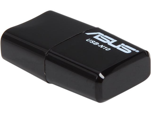 ASUS USB-N10 Wireless Adapter IEEE 802.11b/g/n USB 2.0 Up to 150 Mbps Wireless Data Rates 64 / 128-bit WEP, TKIP, AES, WPA-PSK, WPA2-PSK manufactured recertified