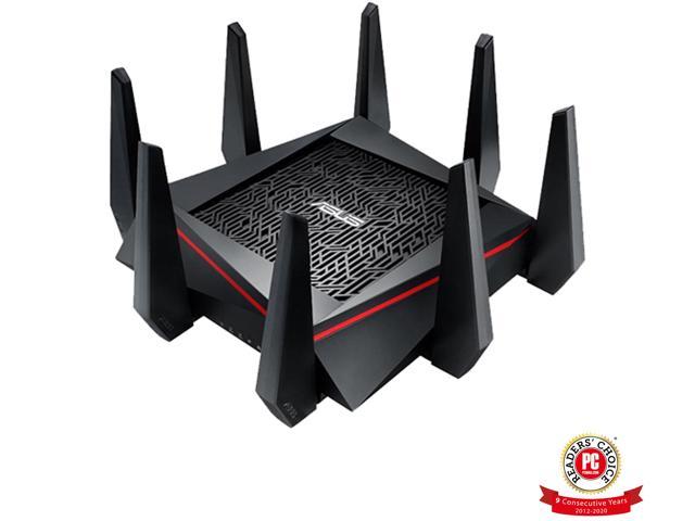 The city box make you annoyed ASUS AC5300 Wi-Fi Tri-band Gigabit Wireless Router - Newegg.com