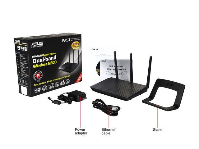 Used - Like New: ASUS Dual-Band Wireless-N900 Gigabit Router, DD-WRT Open Support, IEEE 802.11a/b/g/n, IEEE 802.3/3u/3ab Wireless - Newegg.com