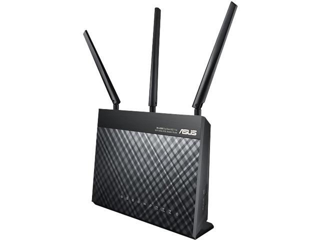 ASUS DSL-AC68U Dual-Band Wireless-AC1900 Gigabit ADSL / VDSL Modem ...
