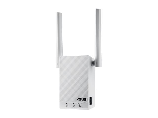 Asus AC1200 Dual-Band WiFi Range Extender Wireless Signal Booster Up to  1167Mbps Repeater | Access Point | Media Bridge | Support Aimesh (RP-AC55),  