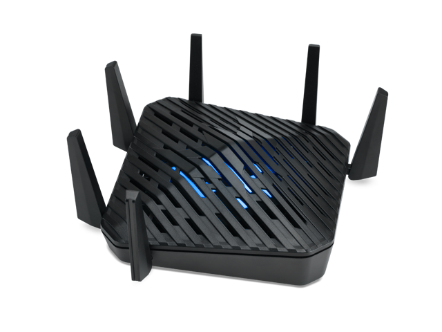 Predator Connect W6 Wi-Fi 6E Gaming Router | Hybrid QoS Compatible