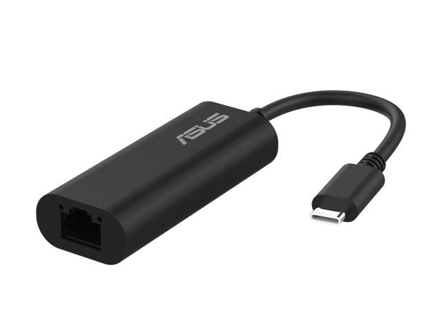 ASUS USB-C2500 V2 USB 3.0 Type-C USB-C 2.5G Ethernet Adapter Compatible with 2.5G/1G/100Mbps Networks
