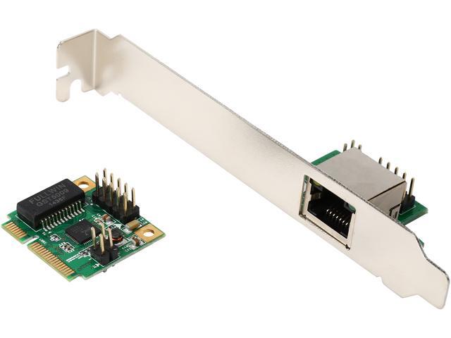 Single Port Gigabit Mini PCI-e Network Card 10/100/1000Mbps Data Rate 2.5Gb/s Single Port Gigabit Mini PCI-e Network Card 10/100/1000Mbps Data Rate 2.5Gb/s