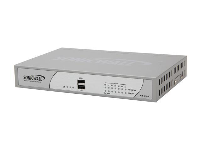 SonicWall 01-SSC-4982 VPN Wired TZ 215 TotalSecure 1-year - Newegg.com