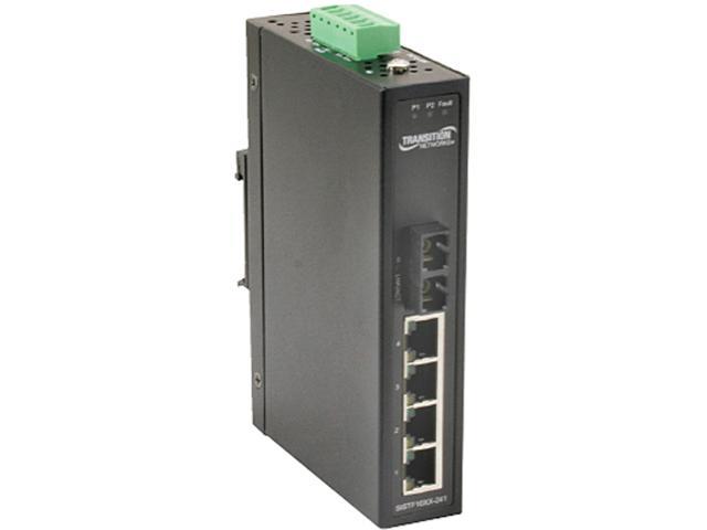 Transition Networks Industrial Switch Media Converter - Newegg.com