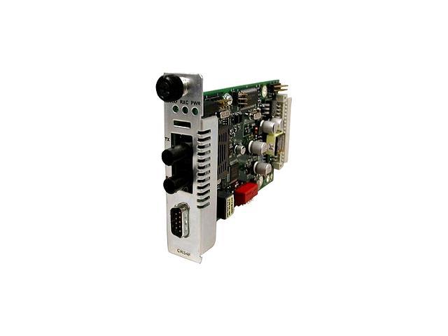 Transition Networks Point System RS422/485 Copper to Fiber Slide-In-Module Media Converter