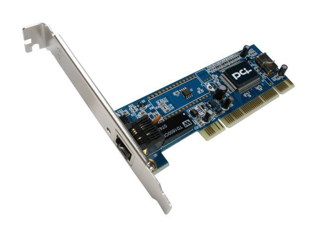 Planex FW-110TX 10/100Mbps PCIBus LAN Adapter Design in Japan by Plannex Communications Inc. (PCI) 10/100Mbps PCI 1 x RJ45
