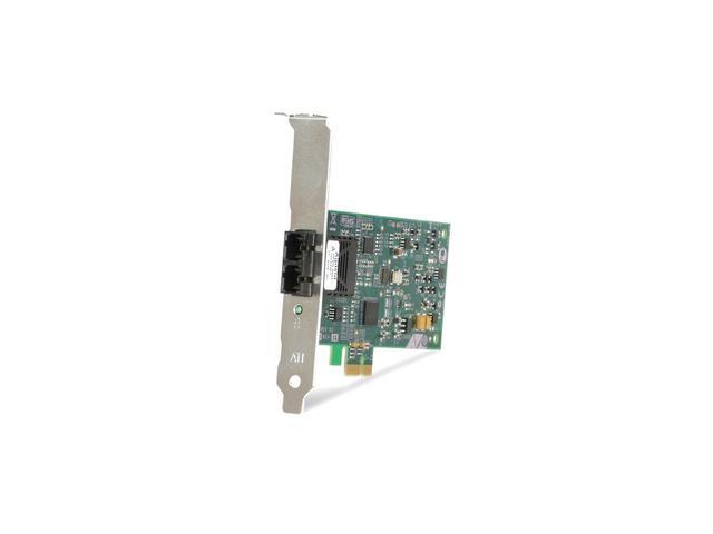 Allied Telesis AT-2711FX/SC-901 Fiber 100Base-FX Network Adapter 10/100Mbps  PCI Express x1 1 x SC 100Base-FX