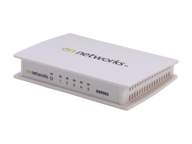 On Networks DSF005-199NAS Unmanaged 5-port Fast Ethernet Switch