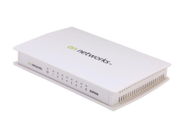 On Networks DSF008-199NAS Unmanaged 8-port Fast Ethernet Switch