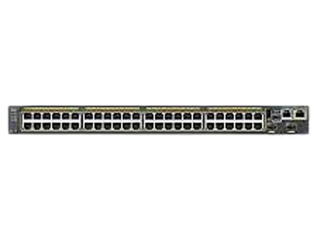 CISCO Catalyst 2960-SF Series WS-C2960S-F48TS-S Fast Ethernet Switch with LAN Lite Software