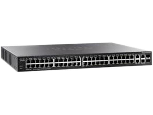 Cisco SG300-52P 52-port Gigabit PoE Managed Switch