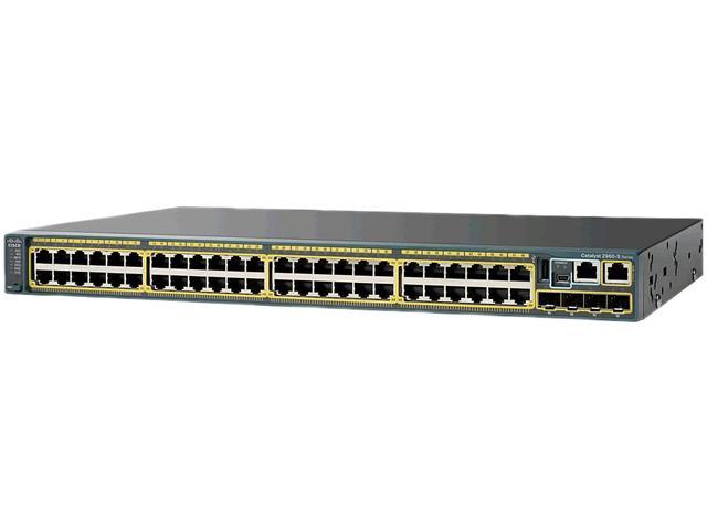 Cisco Catalyst 2960X 48TS L Managed Ethernet Switch Newegg Com