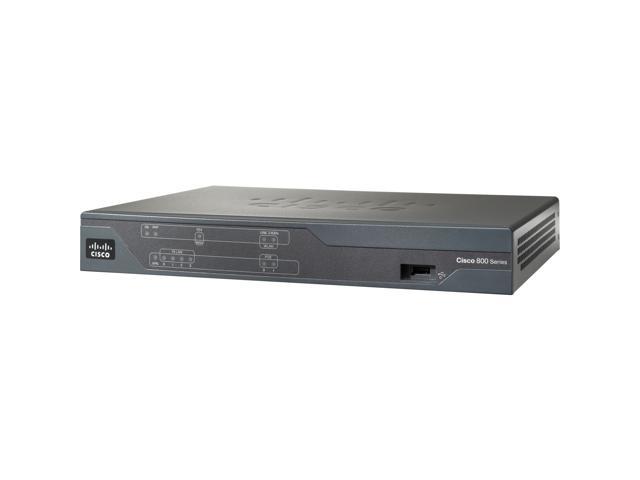 Cisco C887VA-K9 887 VDSL / ADSL over POTS Multi-mode Router, 4 FXS, 2BRI, 1ISDN - Router - ISDN / DSL - 4-port switch - VoIP gateway