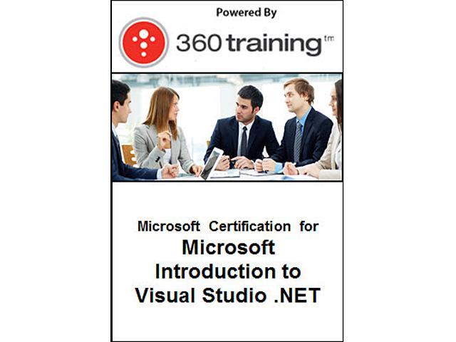 Microsoft Certification for Microsoft Introduction to Visual Studio .NET - Self Paced Online Course