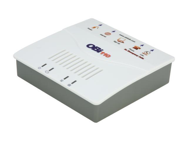 Obihai OBI110 VoIP Telephone Adapter with SIP & Phone Line Gateway