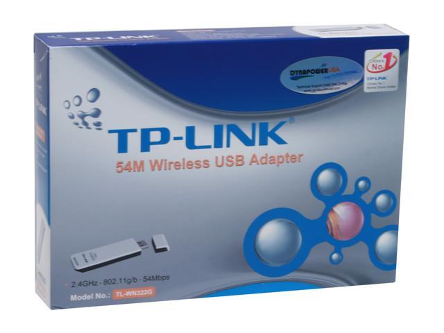 TP-Link TL-WN322G USB 2.0 54M Wireless Adapter - Newegg.com
