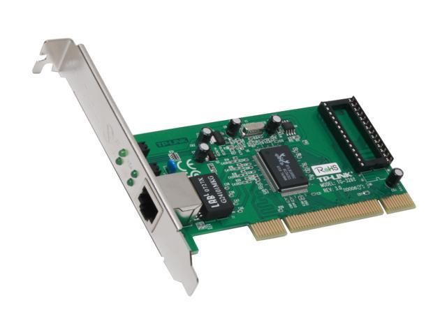 TP-Link TG-3269 Gigabit Network Adapter 10/100/1000Mbps PCI 1 x RJ45