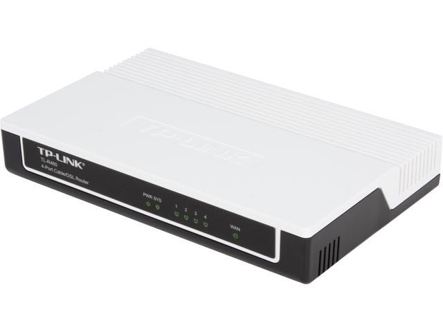 TP-Link 4 Port Cable Desktop/Router TL-R460 managed 