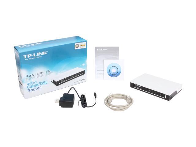 TP-LINK TL-R460 4-Port Cable/DSL Router - Newegg.com