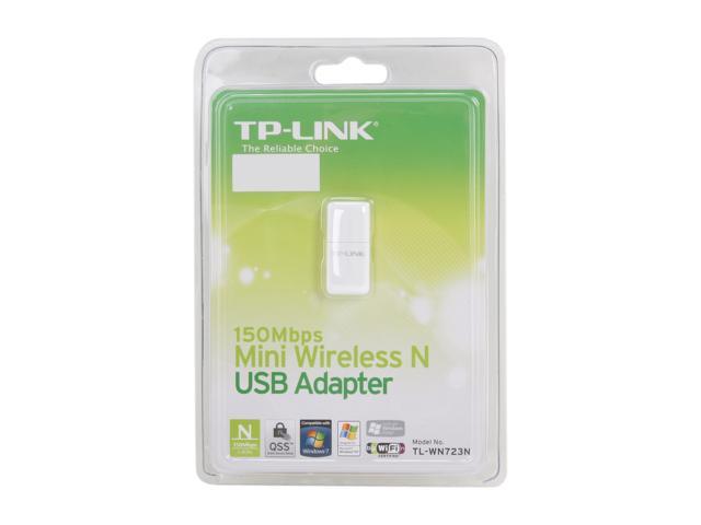 WLAN Stick 150 Mbit Wireless Lan USB 2.0 ADATTATORE TP-LINK tl-wn723n VER 1.1 OVP 