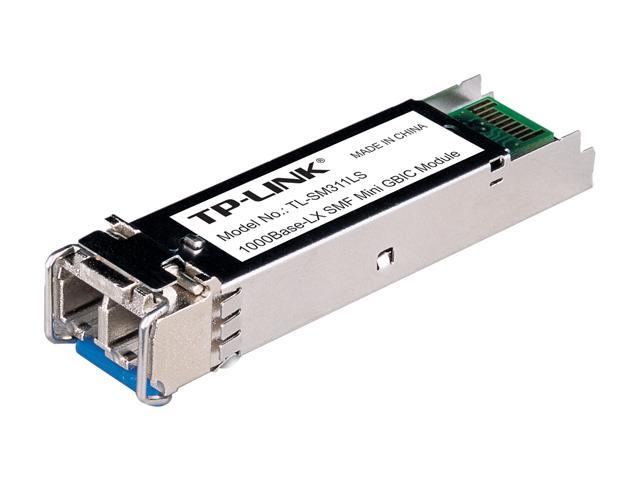 TP-Link Gigabit SFP Module | 1000Base-LX Single-mode Fiber Mini GBIC Module | Plug and Play | LC/UPC Interface | Up to 10km Distance (TL-SM311LS)