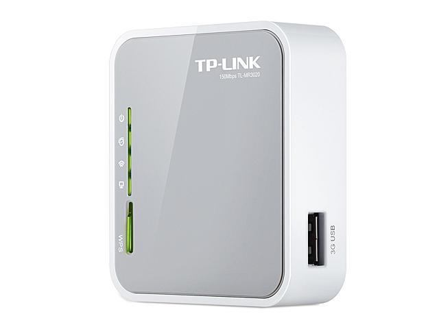 TP-LINK TL-MR3020 3G/4G Wireless N150 Portable Router, Pocket Design, Multifunction, 150Mbps