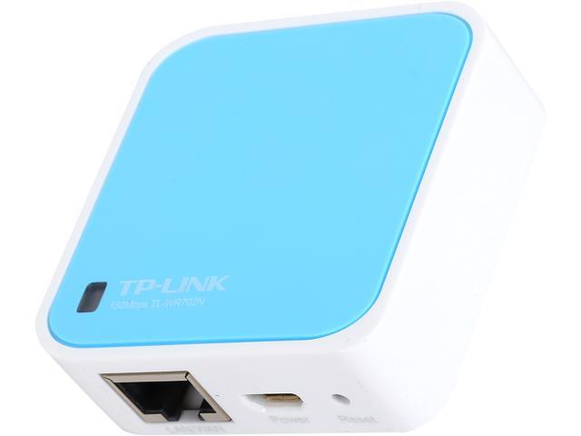 Router/AP/Client/Bridge/Repeater Modes TP-LINK TL-WR702N Wireless N150 Travel Router,Nano Size 150Mpbs USB Powered