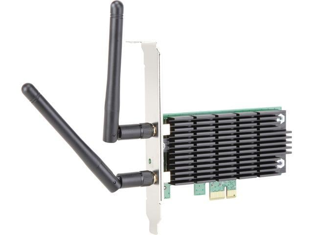 TP-Link AC1200 PCIe WiFi Card (Archer T4E) - 2.4G/5G Dual Band Wireless PCI Express Adapter, Low Profile, Long Range Beamforming, Heat Sink Technology, Supports Windows 10/8.1/8/7/XP
