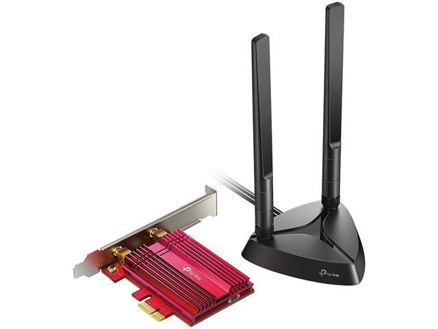 akademisk Skat Værdiløs TP-Link WiFi 6 AX3000 PCIe WiFi Card (Archer TX3000E), Up to 2400Mbps,  Bluetooth 5.0, 802.11AX Dual Band Wireless Adapter with  MU-MIMO,OFDMA,Ultra-Low Latency, Supports Windows 10 (64bit) only -  Newegg.com