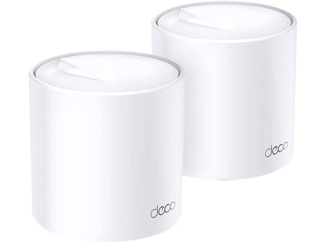TP-Link Deco WiFi 6 Mesh WiFi System(Deco X20) AX1800 - Covers up to 4000 Sq.Ft, Replaces Wireless Internet Routers and Extenders, 2-Pack