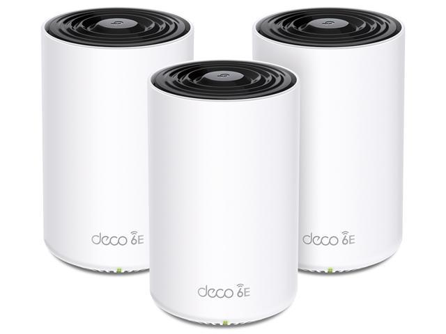TP-Link Deco XE75(3-pack) AXE5400 Tri-Band Mesh Wi-Fi 6E System White