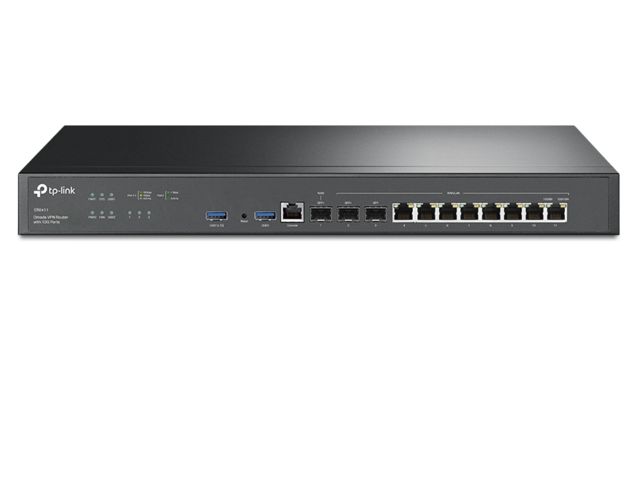 TP-Link ER8411 | Enterprise Wired 10G VPN Router | Up to 10 WAN