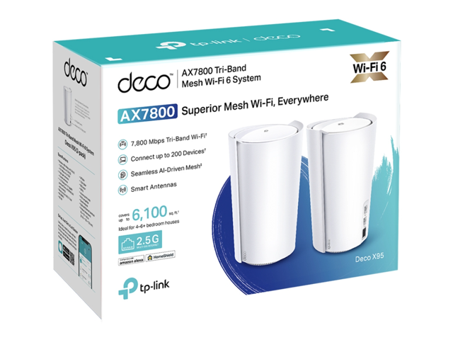 Tp Link Deco Ax Tri Band Mesh Wifi System Deco X Newegg Com