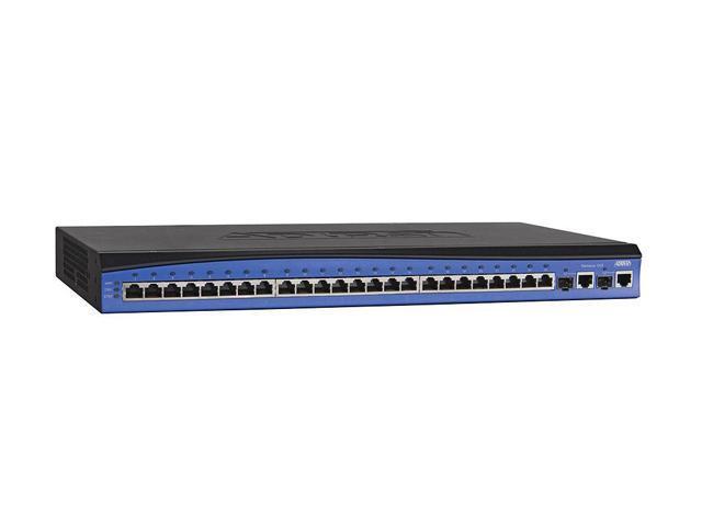 Adtran NetVanta 1335 1700515E2 Multi-Service Access Router 2 x RJ-45 10/100/1000Base-T LAN 24 x RJ-45 10/100Base-TX LAN LAN Ports