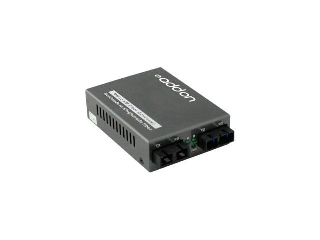 AddOn - Network Upgrades 1000M MMF - 1000M SMF 1000BASE Multiple Mode To 1000BASE Signle Mode Gigabit Ethernet Media Converter