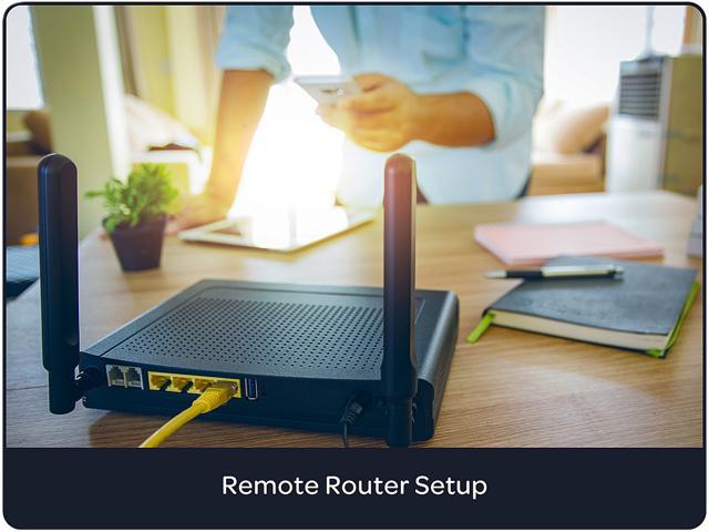 Remote Router Setup (Install / Wi-Fi Configuration / Troubleshooting) Phone or Chat Support