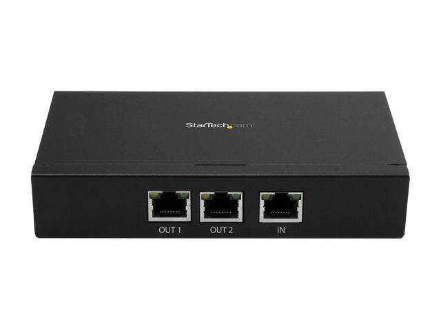 StarTech POEEXT2GAT 2 Port Gigabit PoE+ Extender 802.3at & 802.3af ...
