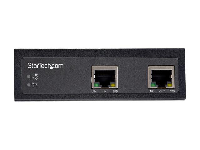 Switch Support IEEE 802.3 af//at KENUCO 60W Gigabit Network PoE Extender Ethernet Extender Kit with 4 Port PoE Out 1 PoE in