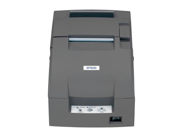 Epson TM-U220B Series Serial Impact Dot Matrix Printer - Dark Gray ...